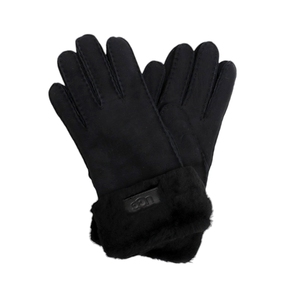 【新品未使用正規品】アグ UGG Turn Cuff Glove 手袋 17369-BLK レディース Sサイズ シープスキン ブラック