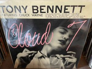 TONY BENNETT FEATURING CHUCK WAYNE CLOUD 7 LP JAPAN PRESS!! WHITE LABLE PROMO!