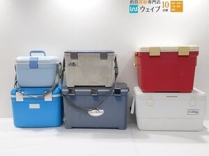 【福岡県博多区 店舗渡し限定 Undeliverable】 イグルー ベースランド 等 クーラーボックス 計6点 ジャンク品