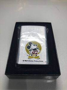 1円スタート 1980年代 希少 Zippo ライター ミッキーマウス ディズニー ジッポー オイルライター 喫煙 中古品ヴィンテージ 1114b