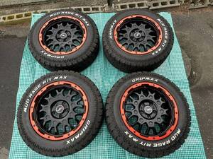 グリップマックス マッドレイジR/T 225/65R17 114.3/5H 17×7.5 オフセット+42 エクストレイルT32 RAV4(30・50系) ハリヤー(30・60・80系)