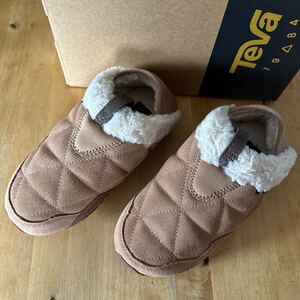 新品・送料無料 Teva テバ　 E EMBER MOC FLEECE　エンバーモック フリース　レディース　　BURR　　22cm