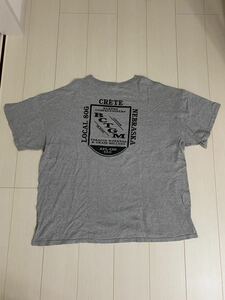 90s PORT BCTGM Tシャツ Vintage ヴィンテージ 90年代 両面プリント オーバーサイズ グレー 労働組合