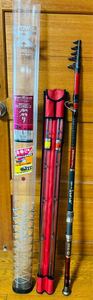 【中古】SHIMANO FISHING シマノ かかり 2号 410 HI-POWER X PROSELECT TWIN POWER 柔 剛 船竿 海釣り ロッド 現状品 DM0106M