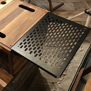 【新品】BLACK DESIGN ブラックデザイン　アイアンプレート　ノーマル柄 ハレテーブル 日和 葉月 合舎 Iron Plate