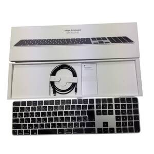 【中古品】Appleシリコン搭載 Macモデル用 Touch ID搭載 A2520 アップル マジック キーボード A75468RL