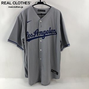 ☆【未使用】NIKE/ナイキ ドジャース 大谷翔平 レプリカジャージー ユニフォーム T770-LDGR/XL /UPK