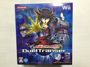 (SEH718)希少　新品未開封品　Wii 遊戯王ファイブディーズ　デュエルトランサー