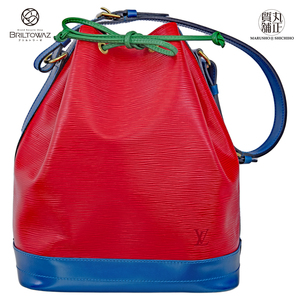 (SALE)ルイヴィトン エピ ノエ トリコロールカラー M44084 赤/青/緑 ショルダーバッグ 巾着 レディース 送料無料（574040）