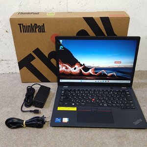 1円 新品同様品 極美品 Lenovo ThinkPad L13 Gen4 21FHS5YD00 13.3inch WUXGA IPS液晶/Win11 Pro/Core i5-1335U/RAM16GB/SSD256GB