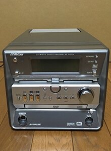 【中古】 Victor ビクター DVD ダブルMD CD TAPE コンポ UX-WD70 MDLP