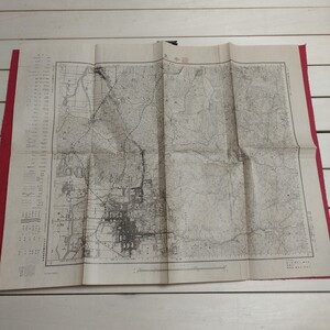 奈良 明治45年発行 明治45年測図 戦前古地図 1/2万 奈良県奈良市 大日本帝国陸地測量部 国土地理院 古書和書Q5