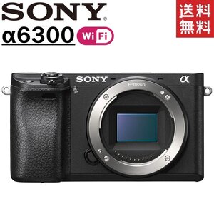 ソニー SONY α6300 ILCE-6300 ボディ ブラック ミラーレス 一眼レフ カメラ レンズ 中古