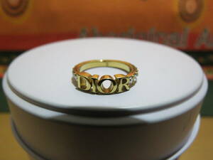 ◆Christian Diorクリスチャンディオール Dio(r)evolution ディオレボリューション リング 指輪 中古現状品・付属品なし◆
