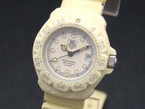 1円～! 稼動品★正規品 TAG HEUER タグホイヤー 361.508 フォーミュラー1 クォーツ デイト 純正ブレス レディース腕時計 SSCLG2526