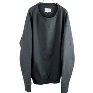 Maison Margiela(メゾン マルジェラ) Logo Crewneck Dropshoulder Sweat Shirt 23AW (grey)