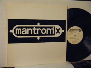 ▲12インチ MANTRONIX / SING A SONG (BREAK IT DOWN) 「VOCAL / DUB」 輸入盤 CAPITOL V-15353ハウス◇r40910