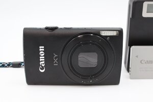 ＜＜新品ストラップ付き！！＞＞【良品】CANON キヤノン デジタルカメラ IXY600F ブラック IXY600F(BK) #LE2024892