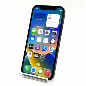 ジャンク iPhone12 mini ブラック 128GB ソフトバンク バッテリー82％ 【MGDJ3J/A】 スマホ本体 送料無料 T3