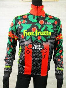 新品未使用　ST.RICH 【FRUITS】　セントリッチ　サイクルジャケット　XSサイズ　長袖ジャージ　サイクルジャージ　裏起毛　cicli17　30