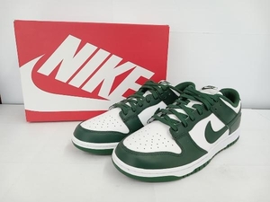 【良品】NIKE ナイキ DUNK LOE RETRO ダンク ロー レトロ DD1391-101 スニーカー グリーン × ホワイト 29.5cm 箱付き メンズ