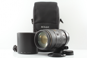 ★極上美品★ Nikon ニコン AF 80-400mm F4.5-5.6 D ED VR ソフトケース付 #k12462