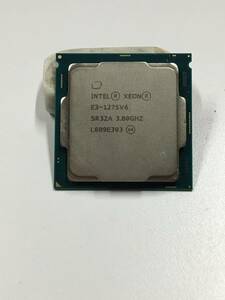 B2406)Intel XEON E3-1275V6 3.80GHz SR32A Socket 1151 中古動作品