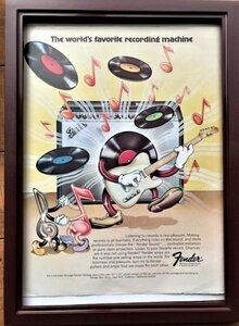 ☆ 1970年代 Fender POP シリーズ オリジナル広告 #7 ☆
