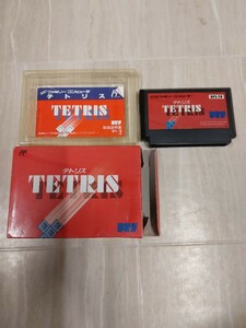 テトリス　TETRIS ファミリーコンピュータ　ファミコン　箱、説明書付き