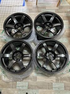 美品☆RAYS VOLK RACING TE37 SAGA 10.5j +15 Face4 ダイヤモンドダークガンメタ(MM)レイズボルクレーシング☆ガリ傷無し