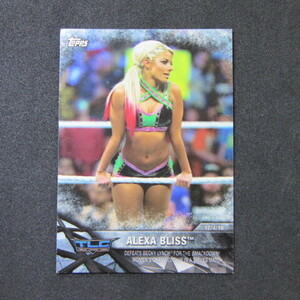 2017 Topps WWE Women’s Division #WWE-16 Alexa Bliss