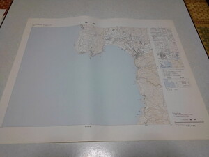 ☆　富来　石川県　古地図　1/2万5千　昭和54年10月　※管理番号 ocz055
