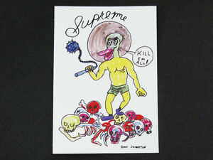 Supreme Daniel Johnston Kill Em All Sticker ステッカー ダニエルジョンストン 20SS シュプリーム F