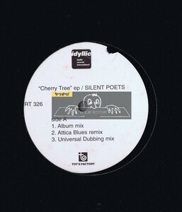 【 12inch 】 プロモ盤 Silent Poets - Cherry Tree EP [ US盤 ] [ Toy
