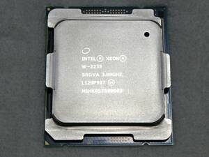 ★動作品 Intel Xeon W-2235 SRGVA 3.8-4.6GHz 8.25MB 6コア FCLGA2066 送料無料