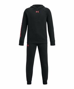 1527442-UNDER ARMOUR/UAライバルフリース スーツ ジュニア ジャージ上下セット/YXL