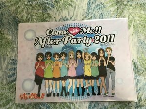 415クリアファイル　けいおん!!夏サカス展示ブース Come with Me!! After Party 2011　京アニ　イベント