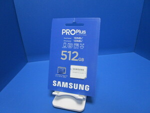 SAMSUNG (サムスン) PRO Plus + アダプター 512GB MicroSDXC UHS-I U3 A2 V30 フルHD/4K UHD マイクロSDカード MB-MD512KB/WW