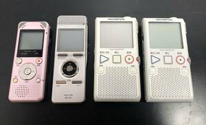 ☆342　OLYMPUS オリンパス ボイスレコーダー ４台セット DP-301 DS-700 V-801 現状品