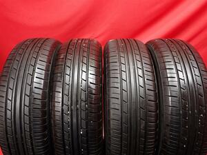 中古タイヤ 175/65R14 82S 4本セット ヨコハマ エコス ES31 YOKOHAMA ECOS ES31 8.5分山★n14 bB カローラ フィット キューブ ノート