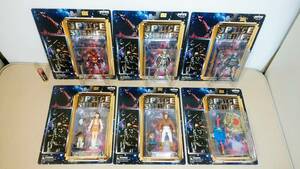 SPACE SHERIFF ACTION FIGURE COLLECTION/宇宙刑事 アクション フィギュア コレクション　全6種(Gavan・etc.)　バンプレ　非売品・未開封品