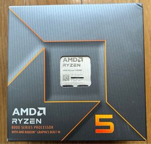 【未開封】AMD Ryzen 5 8500G BOX AM5 3.5GHz 6コア / 12スレッド 22MB 65W 正規代理店品