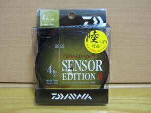 【新品 未使用 DAIWA SENSOR EDITION Ⅱ 4lb 100m ダイワ センサー エディション Ⅱ 4lb 100m スプールに穴♪】