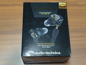 audio-technica ATH-CKS1100 イヤホン ブラックソリッドベース オーディオテクニカ 有線 イヤホン