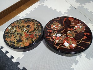 漆器 ２個セット 寿司桶 重箱 ちらし寿司桶 合成漆器 寿司桶 蓋付