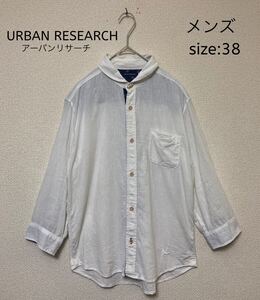 URBAN RESEARCH アーバンリサーチ 5分袖 シャツ 38