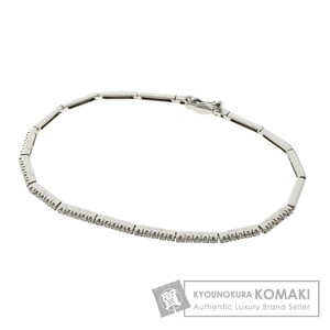 STAR JEWELRY スタージュエリー ダイヤモンド ブレスレット K18ホワイトゴールド レディース 中古