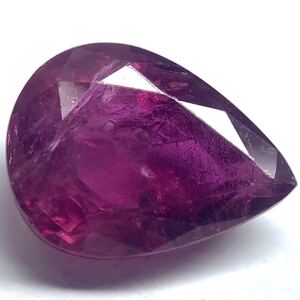 1円〜!!ソ付!!（天然ルビー9.41ct）j 約5.1×6.84mm ルース 裸石 corundum コランダム ruby 宝石 jewelry DC0/DE0 テEA5 w3 マ28