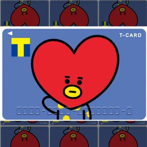 匿名配送！送料無料！販売終了！レア！　BTS21 TATA Tカード Vポイントカード