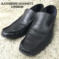 KATHARINE HAMNETT LONDON レザー ローファー